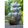 wrought iron ship model